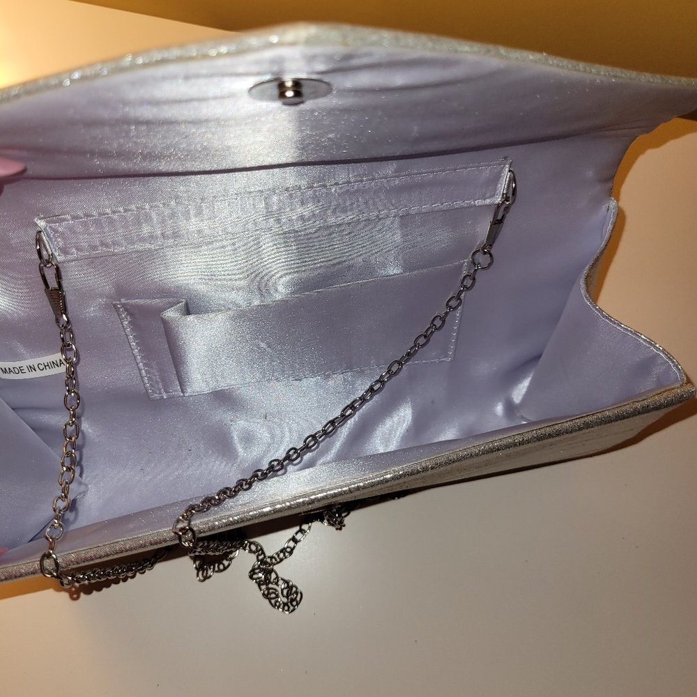 Silver clutch